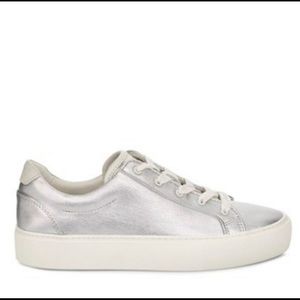 UGG Zilo Metallic Silver Sneakers